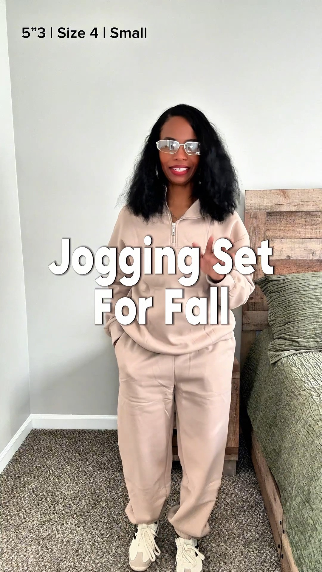 Walmart jogging set for fall.

#LTKootd #LTKvlog #LTKOver40