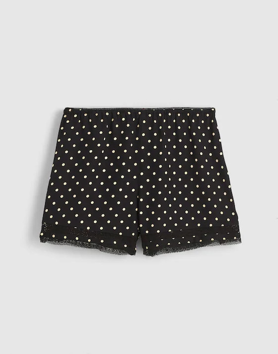 Lace-Trim Pull-On Shorts | Madewell