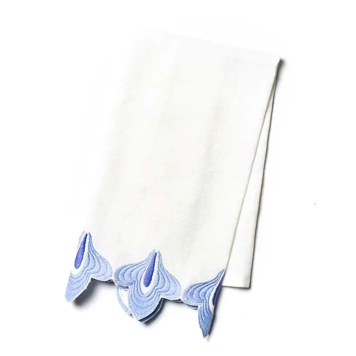 Iris Blue Sprout Kitchen Towel | Coastal Bleu