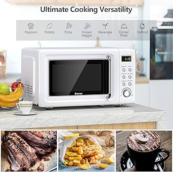 Retro Countertop Microwave Oven | Amazon (US)