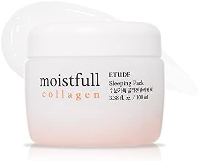ETUDE HOUSE Moistfull Collagen Sleeping Pack 100ml #22 | Moist Smooth Skin| Facial Moisturizing C... | Amazon (US)