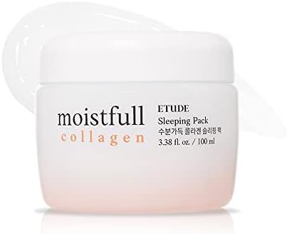ETUDE HOUSE Moistfull Collagen Sleeping Pack 100ml #22 | Moist Smooth Skin| Facial Moisturizing C... | Amazon (US)
