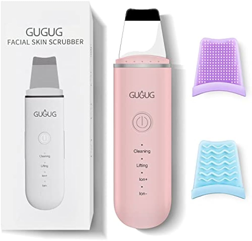 GUGUG Skin Scrubber Face Spatula, Skin Spatula Pore Cleaner Blackhead Remover Tools for Facial De... | Amazon (US)