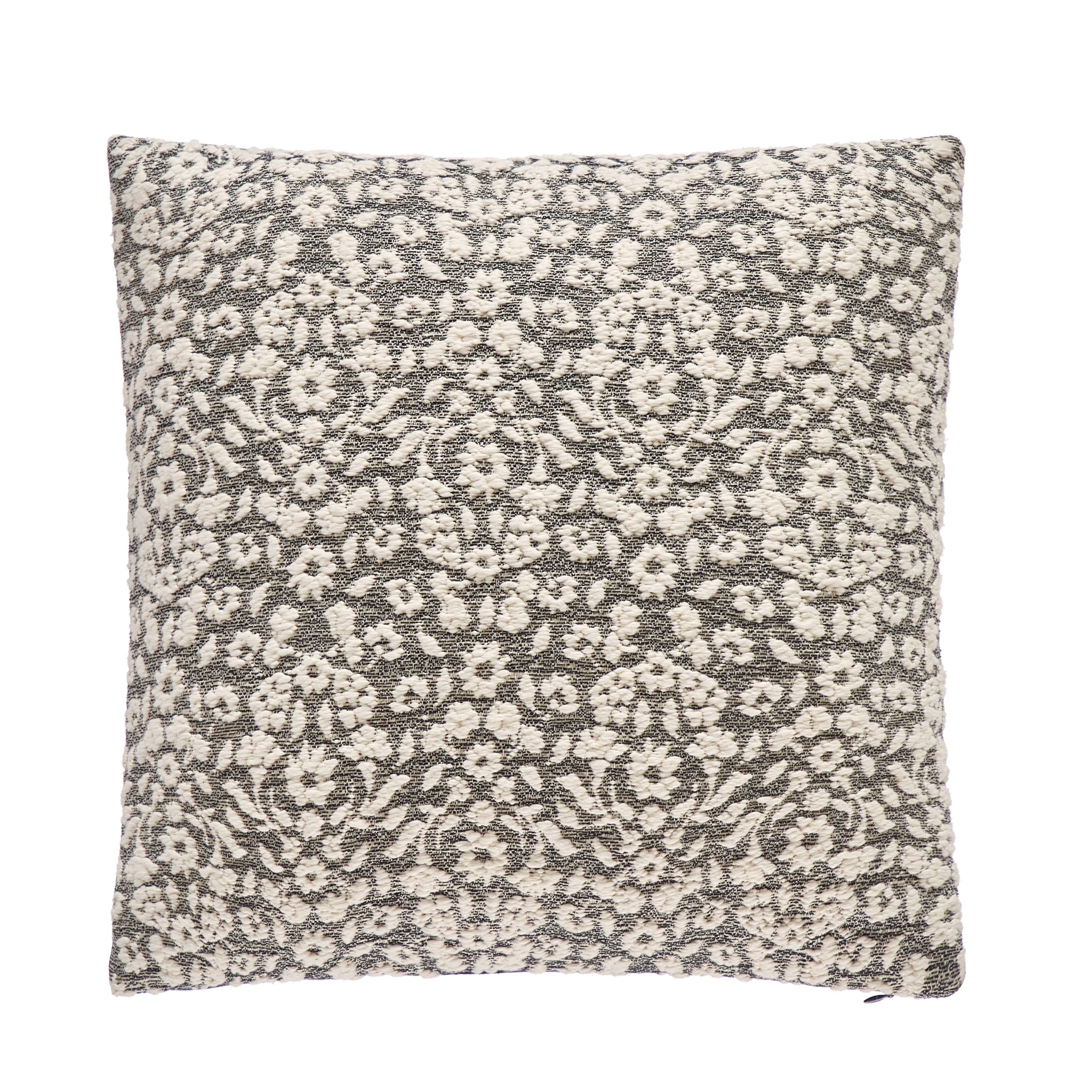 Better Homes and Gardens Ivory Burned Blooms Pillow, 20"x20" | Walmart (US)