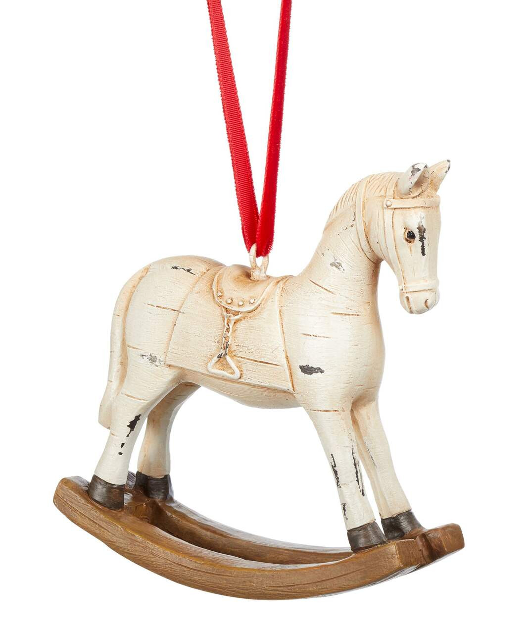 CANVAS Countryside Christmas Resin Rocking Horse Ornament, 4-in | Canadian Tire
