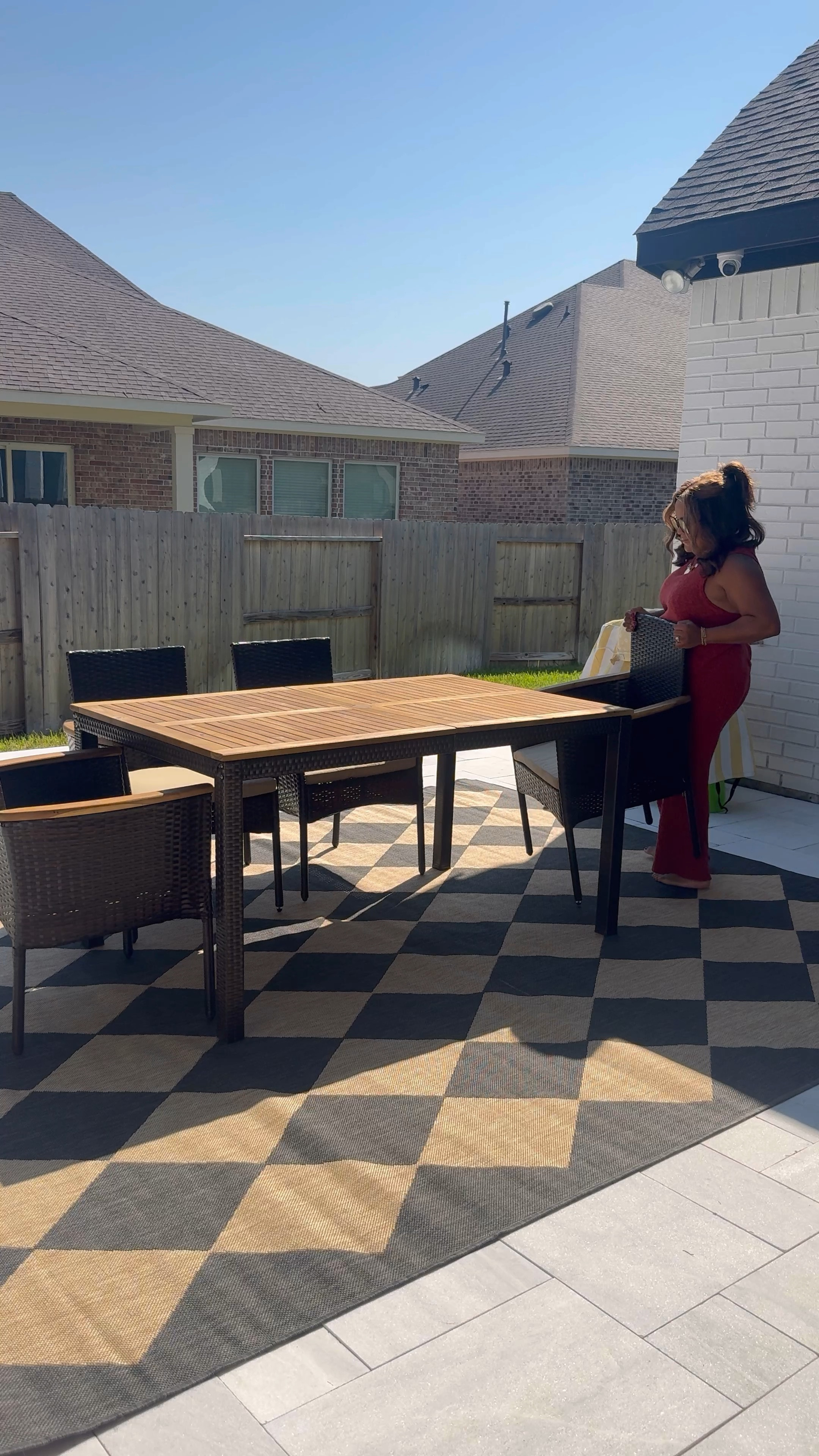HOME: started putting the patio together and found the 6 chair + table set on sale! Also love this outdoor rug on sale too!

#LTKSaleAlert #LTKHome