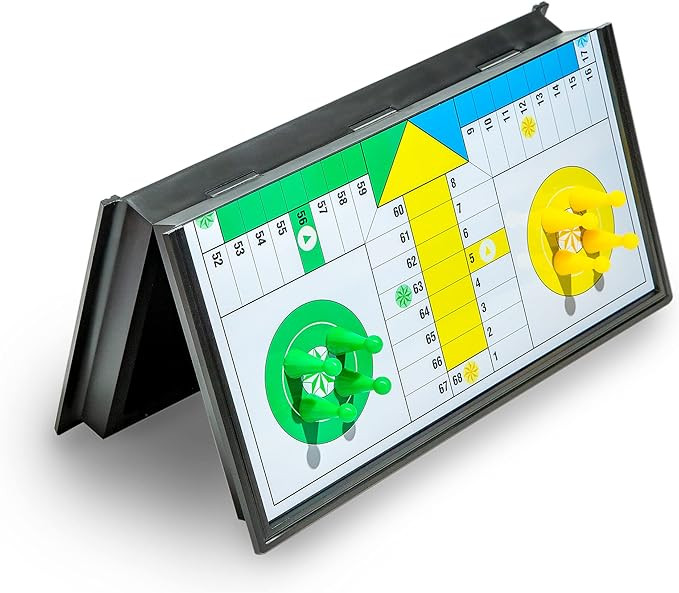 Ludo Magnetic Folding Travel Board Game Set - 9.75 Inches | Amazon (US)