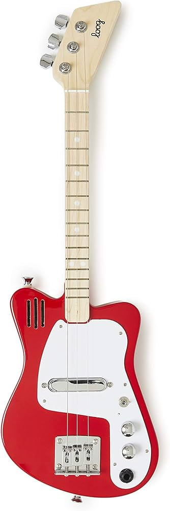 Loog Mini Electric kids Guitar for Beginners built-in Amp Ages 3+ Learning App and Lessons Includ... | Amazon (US)
