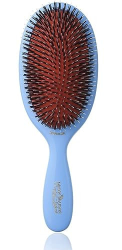 Mason Pearson BN1 Large Popular Boar Bristle Nylon Tufts Hair Brush - Blue | Amazon (US)