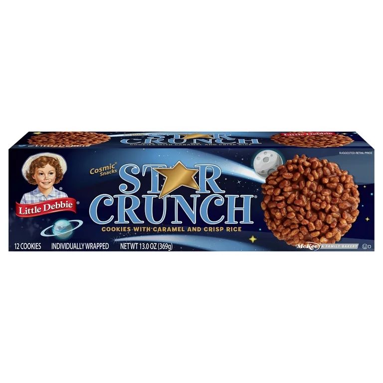 Little Debbie Star Crunch Cosmic Snacks - 12 CT | Walmart (US)