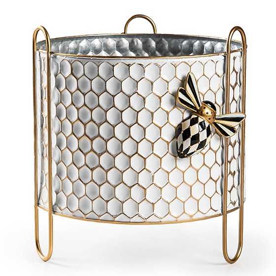 Honeycomb Large Tin Planter | MacKenzie-Childs