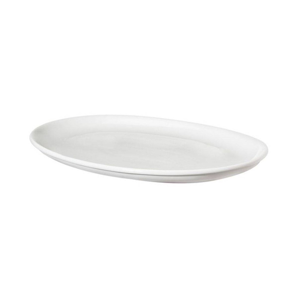 18" x 14" Porcelain Oval Serving Platter White - Threshold™ | Target
