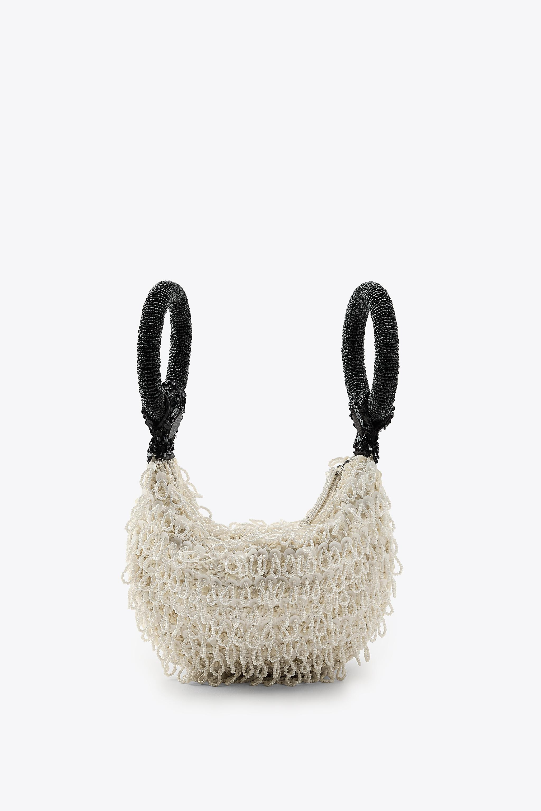 BEADED BUCKET BAG | Zara US