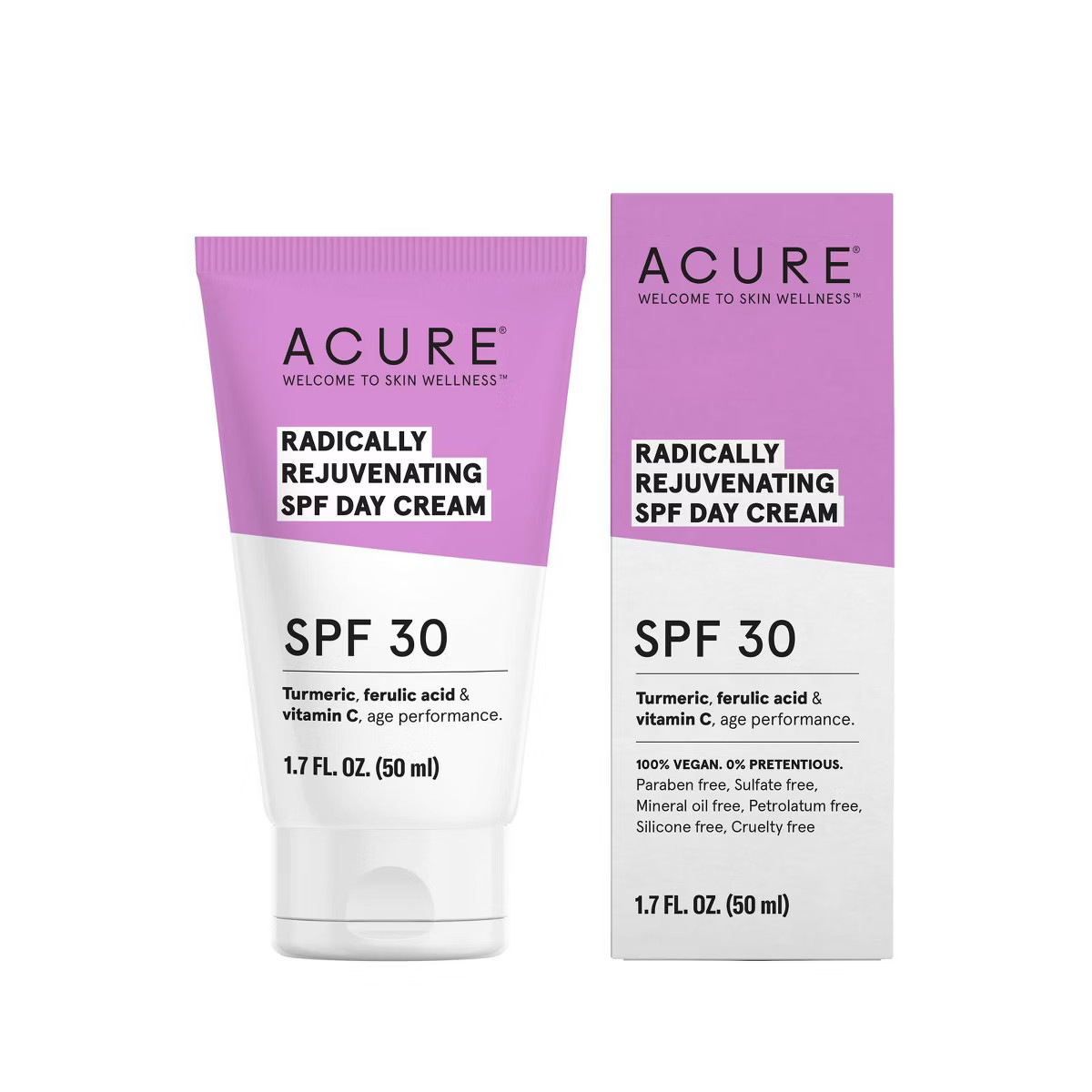 Acure Radically Rejuvenating Day Cream Facial Moisturizers - SPF 30 - 1.7 fl oz | Target