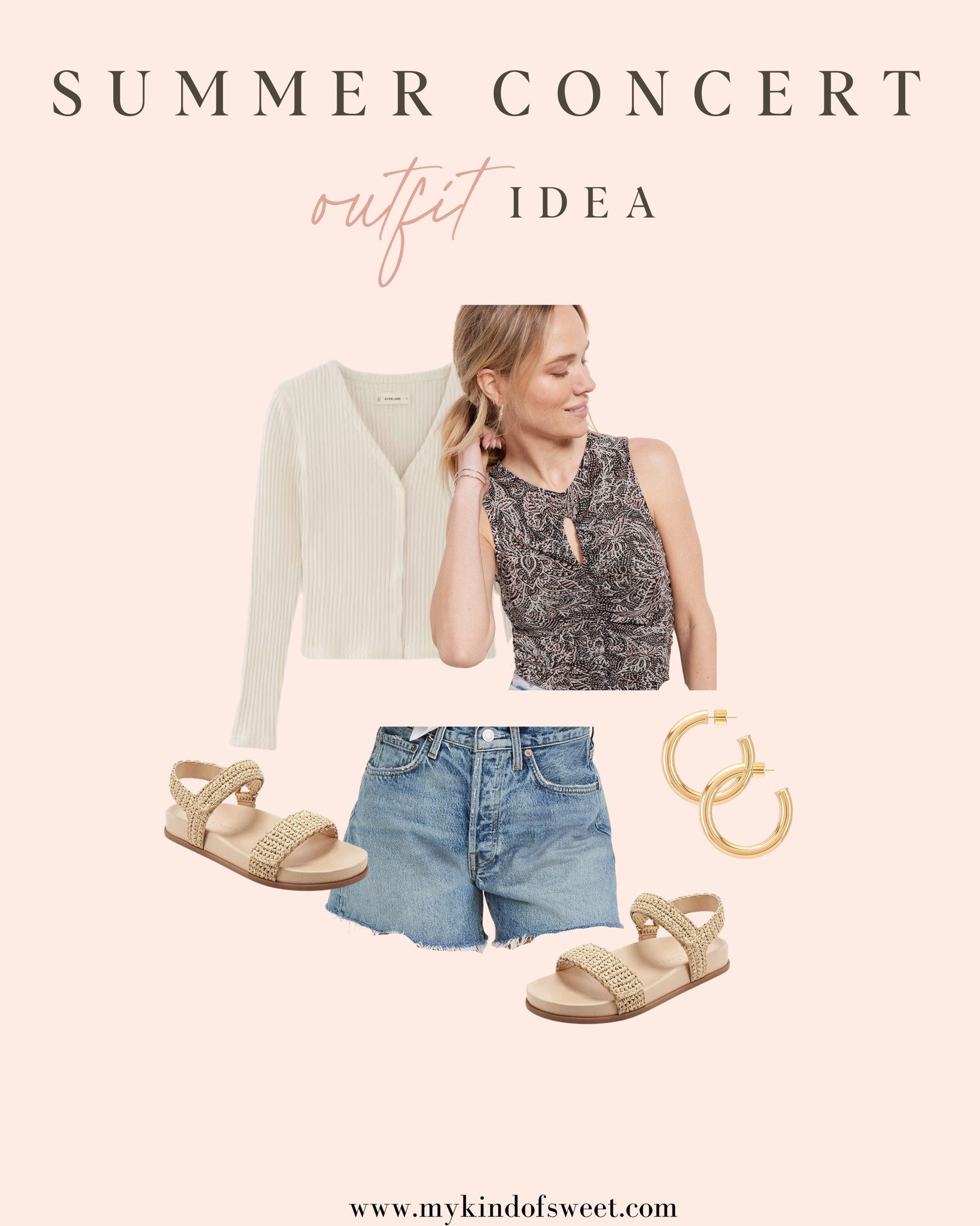 Summer concerts are here and it’s my favorite time to wear these Revolve Jean Shorts. I paired it with this cute Evereve Ruched Top.

#LTKstyletip #LTKSeasonal #LTKFestival
