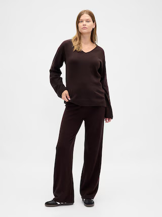 Maternity CashSoft Sweater Pants | Gap (US)