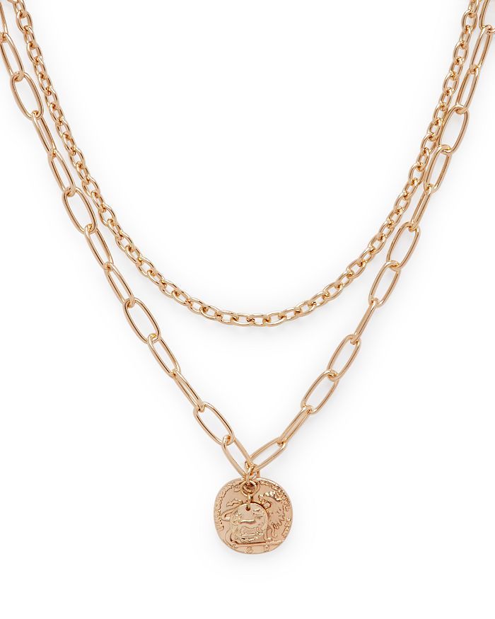Two-Layer Coin Pendant Necklace, 19" - 100% Exclusive | Bloomingdale's (US)