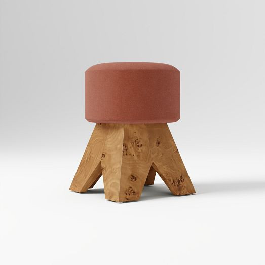 Pierce & Ward Swivel Vanity Stool | West Elm (US)