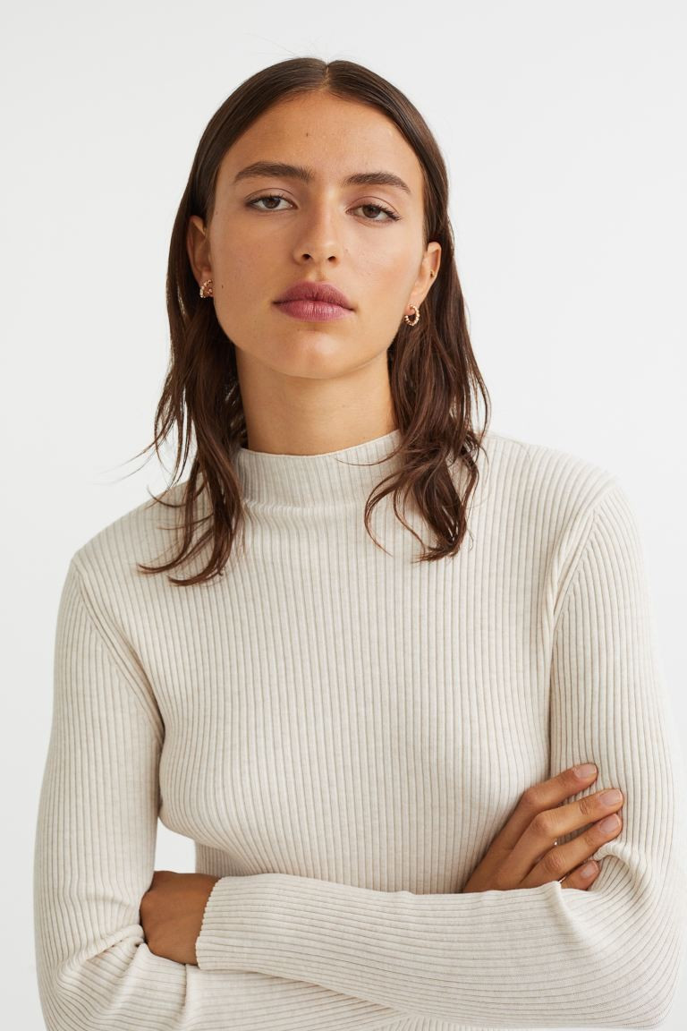 Jersey en punto de canalé | H&M (FR, IT, ES, PT, BE)