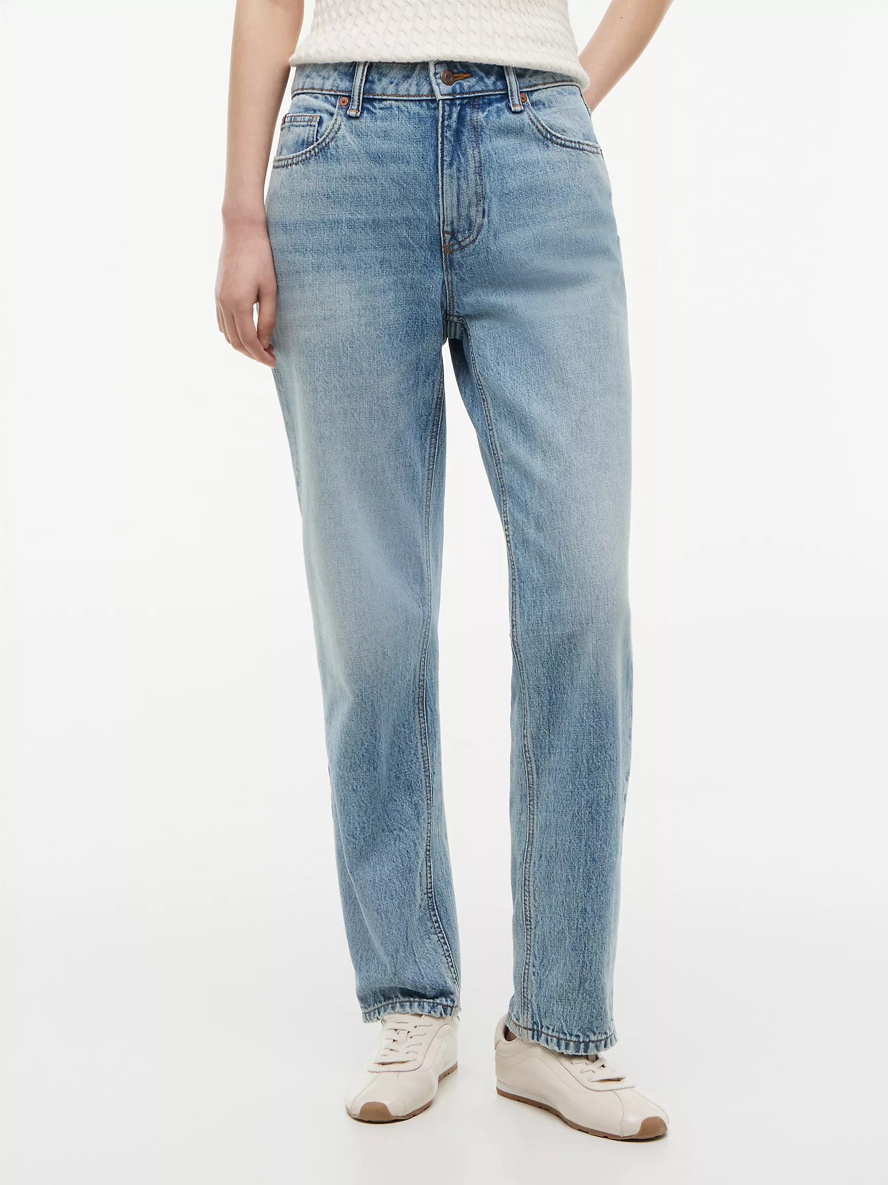 High-Rise Classic Straight Jean | Tommy Hilfiger | Tommy Hilfiger (US)