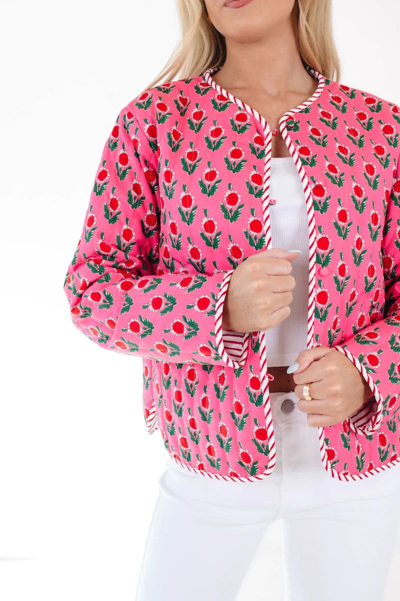 Go My Own Way Jacket - Pink | The Impeccable Pig
