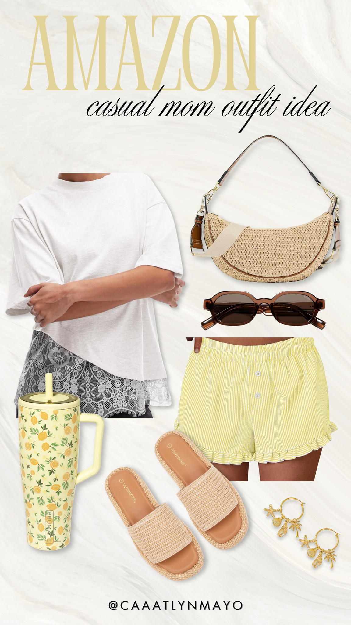 Casual cool mom outfit idea! Perfect for spring into summer transition!! ☀️ #founditonamazon

#LTKgrwm #LTKootd #LTKSeasonal