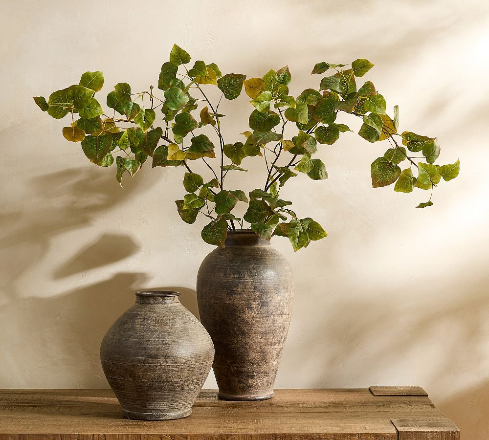Faux Aspen Leaf Branch | Pottery Barn (US)