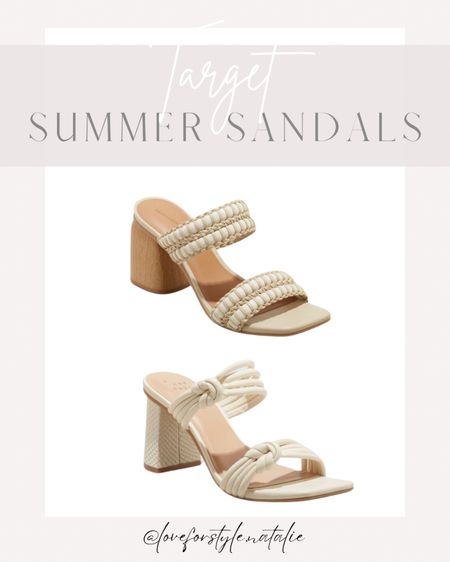 Target Sandals | summer sandals | Target style | neutral sandals | summer finds | summer style finds 

#LTKshoecrush #LTKsalealert #LTKSeasonal