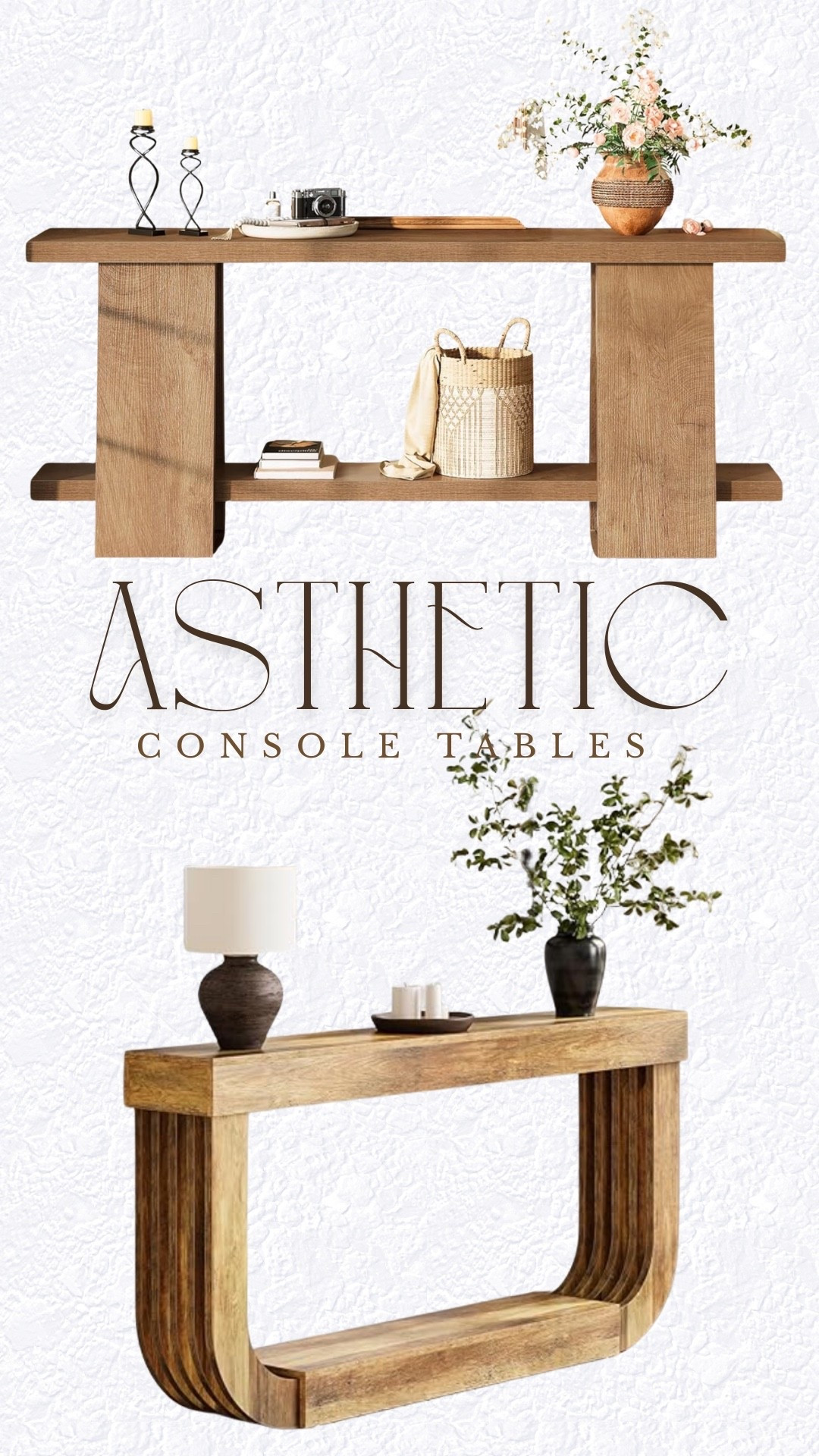 Pottery Barn inspired console tables 

Amazon prime deals / Amazon home/ modern farmhouse / living room furniture / home refresh 

#LTKStyleTip #LTKHome #LTKSaleAlert