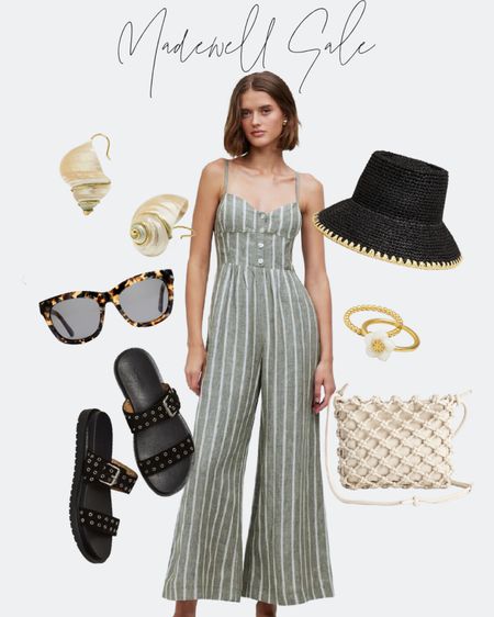 The Madewell sale exclusively on LTK is happening. Here are my favorite finds.  Linen Jumpsuits for summer, bucket hats, gold jewelry, must have summer sandals, spring handbags and more. 

#SpringHandbags #SpringOutfit #SummerOutfit #BucketHat #Jumpsuit #Sandals #Jewelry #Sunglasses 

#LTKSeasonal #LTKStyleTip #LTKxMadewell