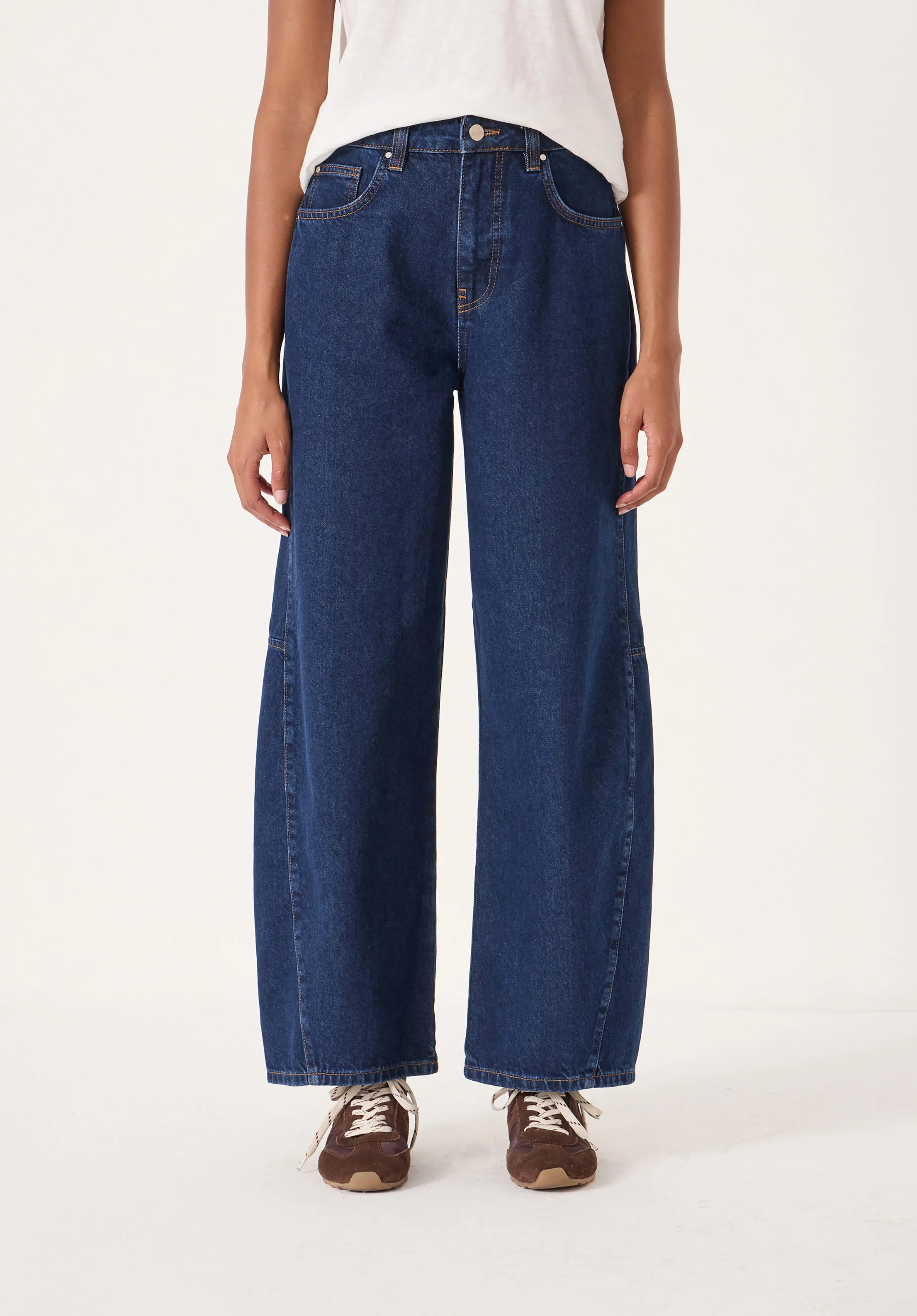 Bree Horseshoe Barrel Leg Jeans | Hush UK