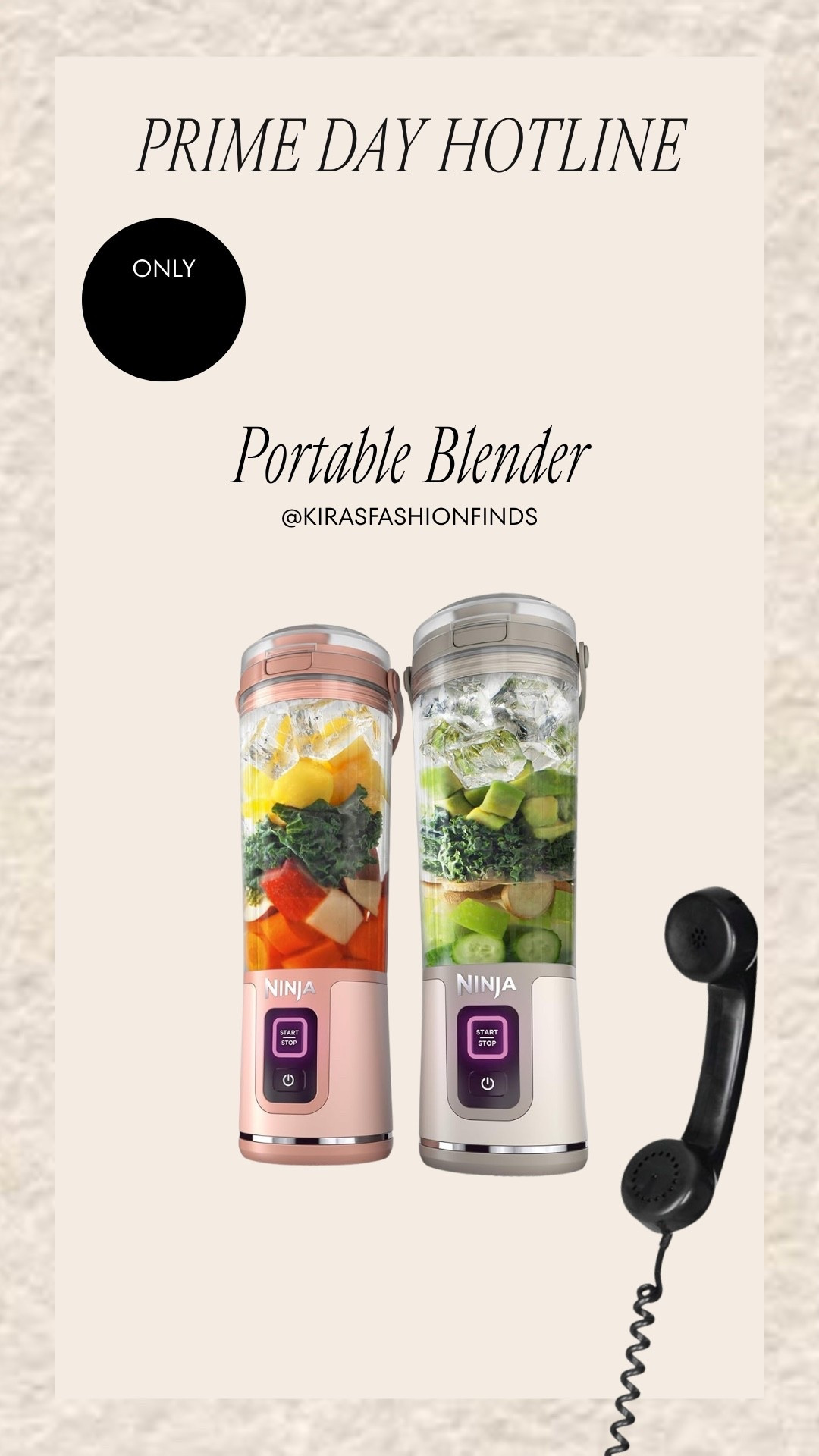 🍏Prime Day is the perfect time to grab those everyday products that actually make life easier, and this portable blender is one of them. I love how easy it is to throw in a protein shake, smoothie, or iced coffee when I’m on the go. It’s compact, convenient, and perfect for busy mornings, travel, or keeping up with your wellness goals. If you’ve been thinking about getting one, I’d definitely take advantage of the Prime Day deal before it’s gone.

🍍Prime Day es el momento perfecto para aprovechar este blender portátil. Es súper práctico para smoothies, batidos de proteína y días ocupados. Si lo tenías en tu lista, no dejaría pasar este deal.

Follow me on Instagram and YouTube
@kirasfashionfinds

✨ Shop the links below.

#LTKHome #LTKSeasonal #LTKSaleAlert