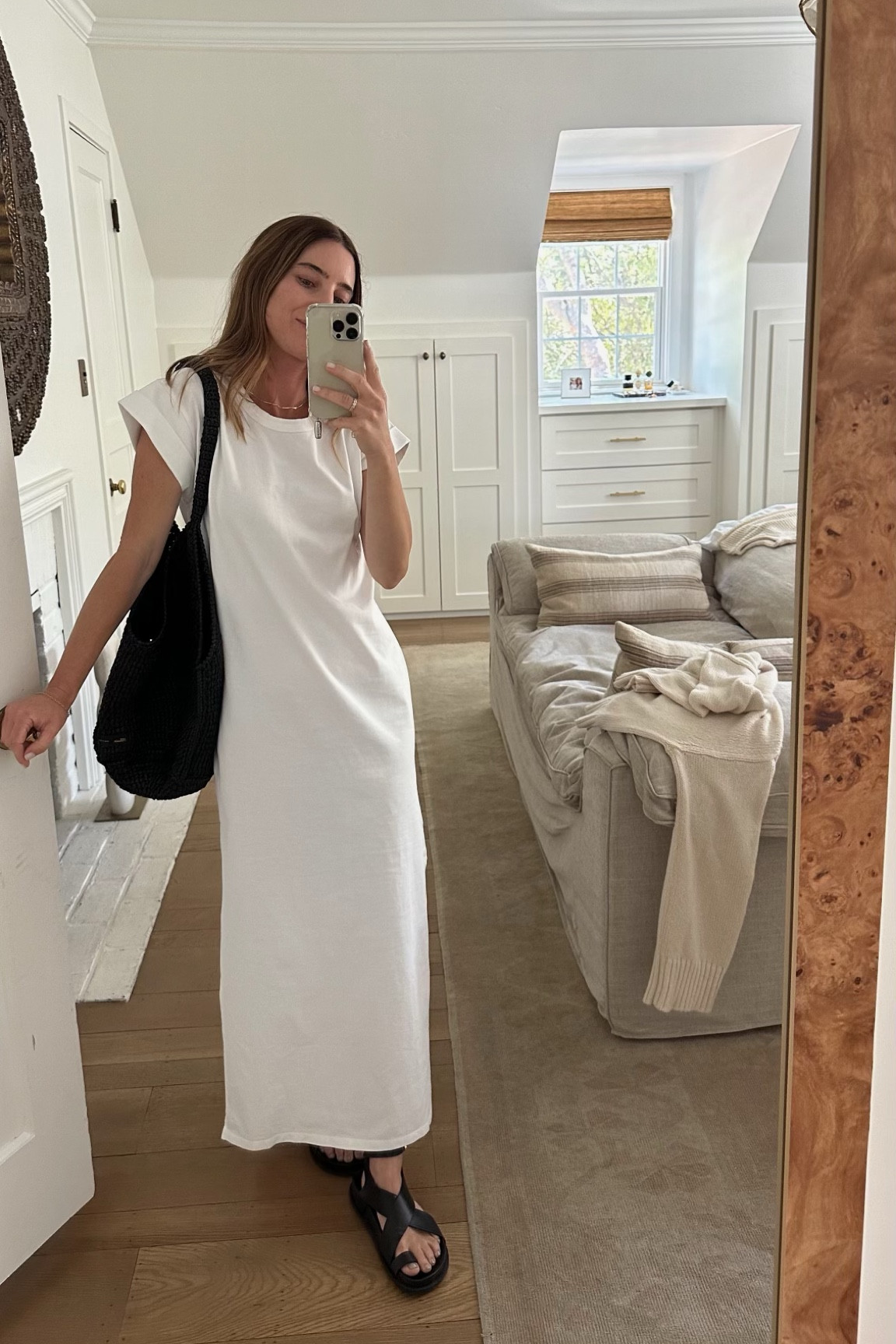 In my t-shirt dress era. Use code: *alicia10 🤍