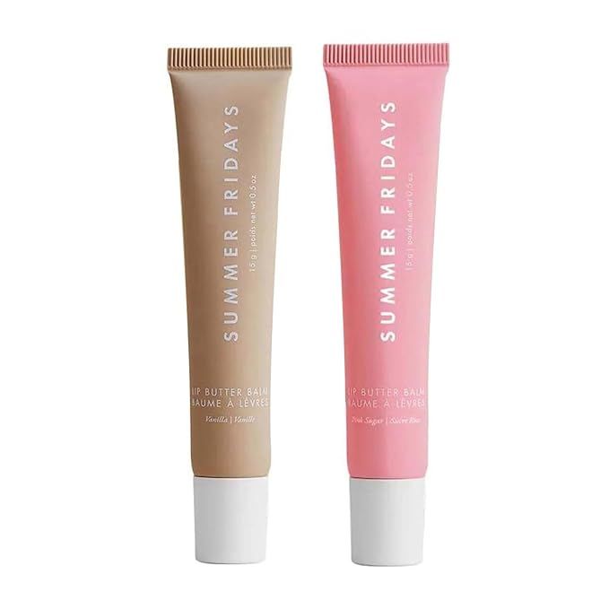 Summer Lip Butter Balm Fridays - Conditioning Lip Mask and Lip Balm for Instant Moisture, Shine a... | Amazon (US)