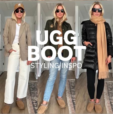 Five styling ideas when wearing your Ugg boots or Ugg Tasman slippers  

#LTKfindsunder100 #LTKSeasonal #LTKstyletip
