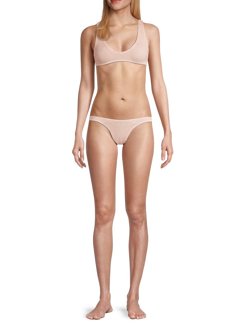 Kate Bock x Bond Eye Scout Seersucker Bikini Set | Saks Fifth Avenue