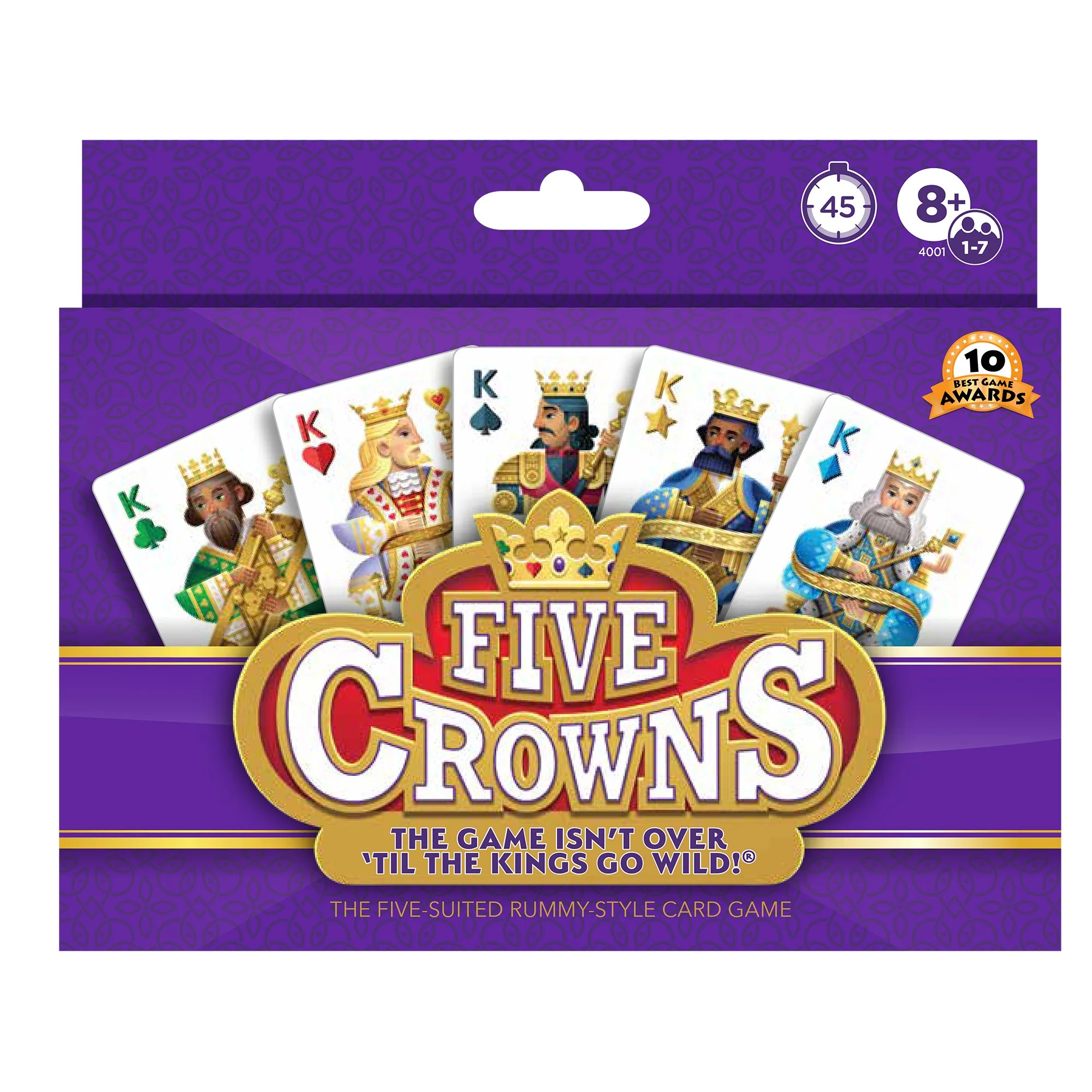 Play Monster Five Crowns – Card Game for Kids and Adults, 1-7 Players, Ages 8+ | Walmart (US)