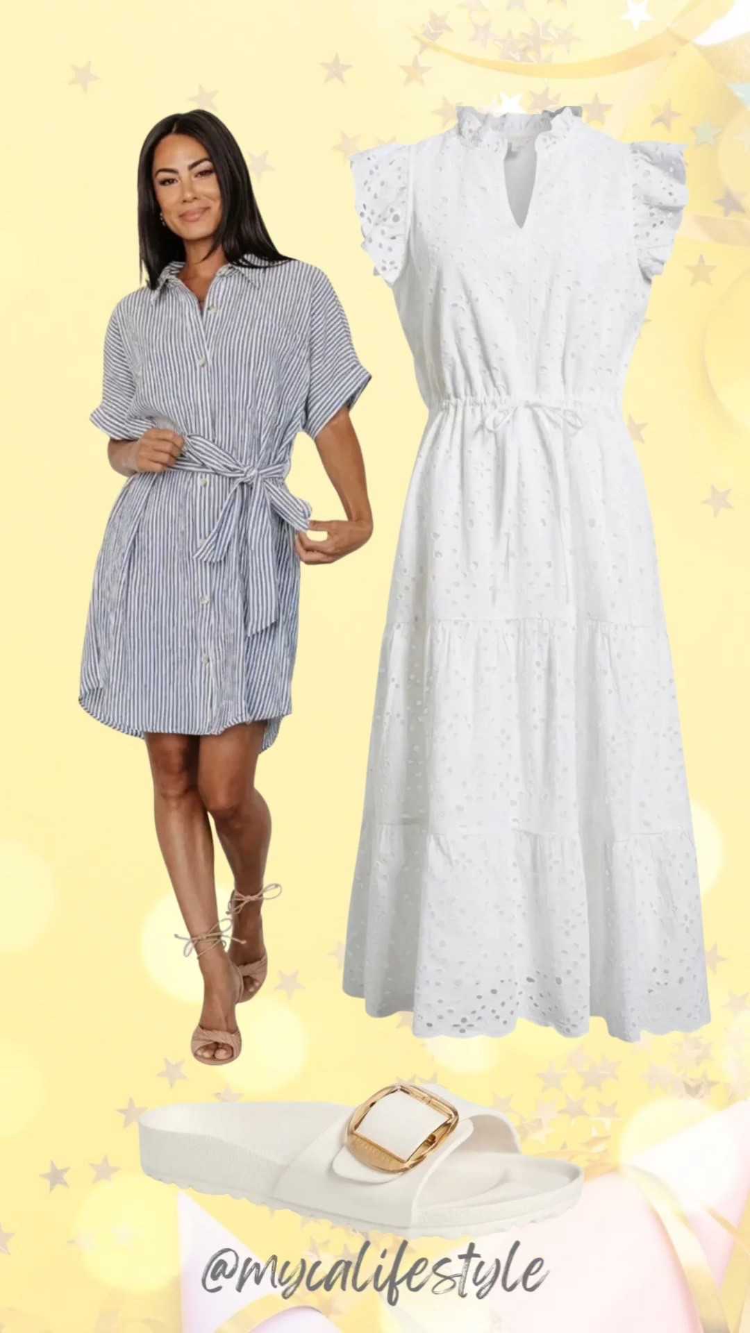 Birkenstock season is back! Casual Easter, Spring shower, backyard BBQ outfits ☀️

#LTKWedding #LTKSeasonal #LTKootd