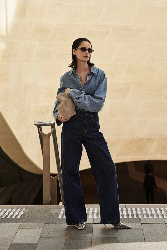 AMARA LIGHT BLUE DENIM SHIRT - PRE ORDER | DISSH