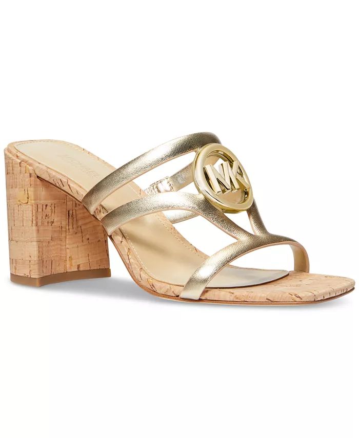 Michael Kors Women's Hampton Mid Dress Sandals - Macy's | Macys (US)