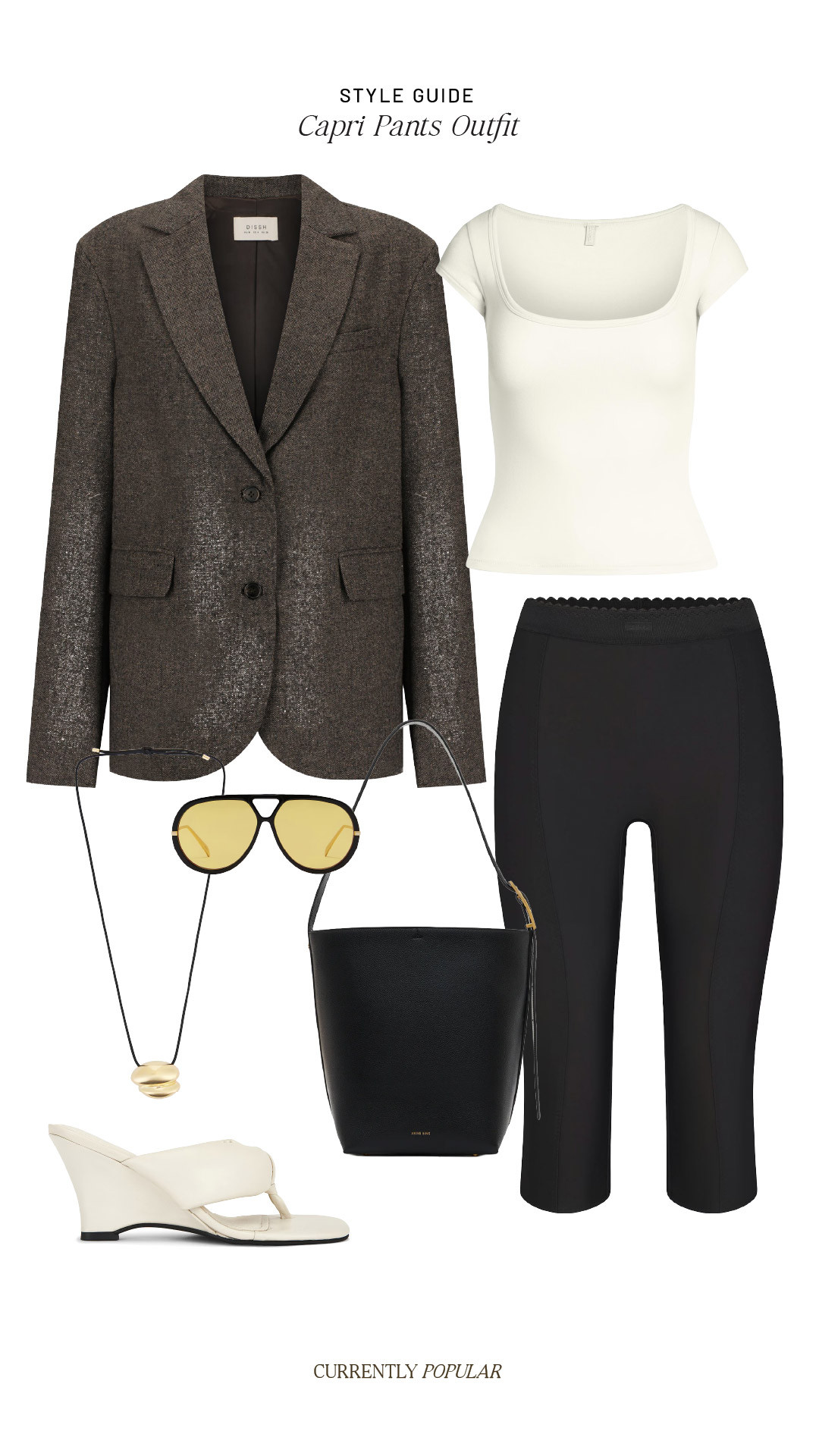 Capri outfits for women 

 #LTKgrwm #LTKootd #LTKWorkwear