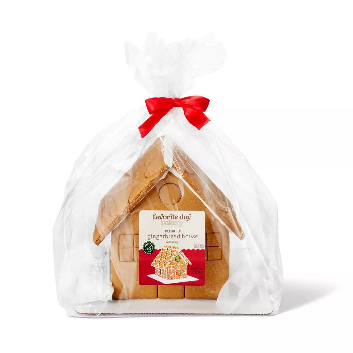 Holiday Pre-Built Gingerbread House Kit - 32.5oz - Favorite Day™ | Target