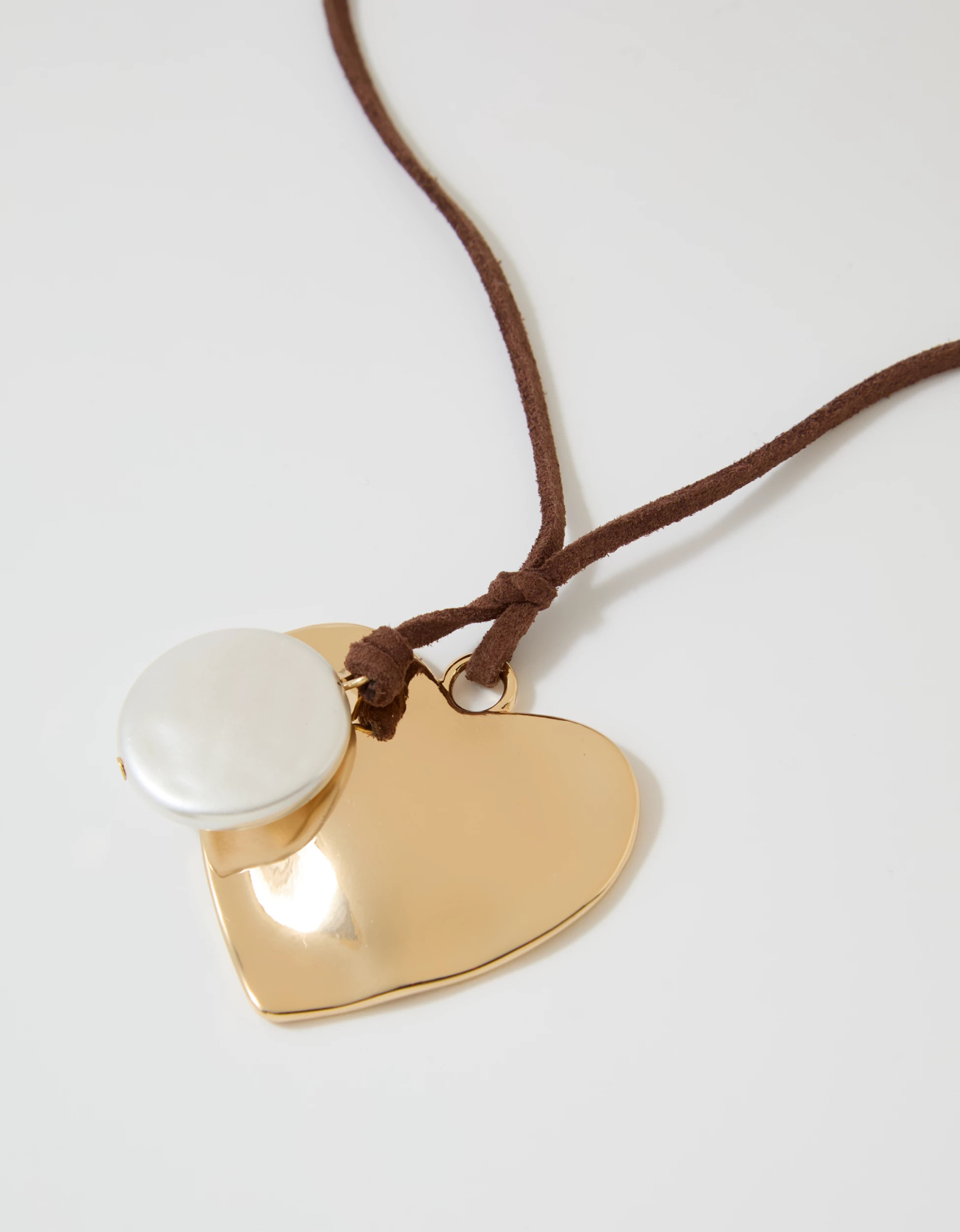 Aerie Suede Long Pendant Necklace | Aerie