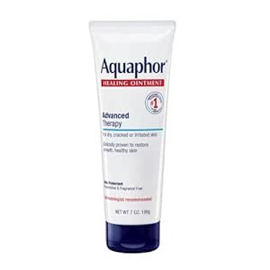 Aquaphor Healing Ointment - Dry Skin Moisturizer - Hands, Heels, Elbows, Lips - 7 oz. Tube | Amazon (US)