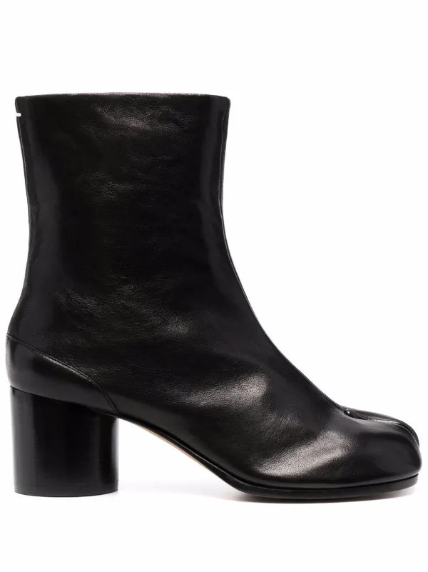 Maison Margiela Botines Con Puntera Tabi | Negro | FARFETCH ES | Farfetch Global