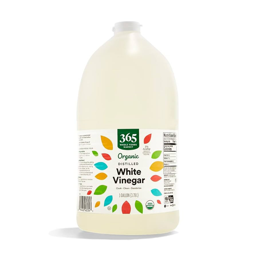 365 by Whole Foods Market, Organic White Distilled Vinegar, 128 Fl Oz | Amazon (US)