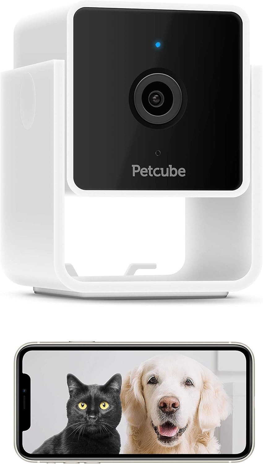 Petcube [New 2020] Cam Pet Monitoring Camera with Built-in Vet Chat for Cats & Dogs, Security Cam... | Amazon (US)