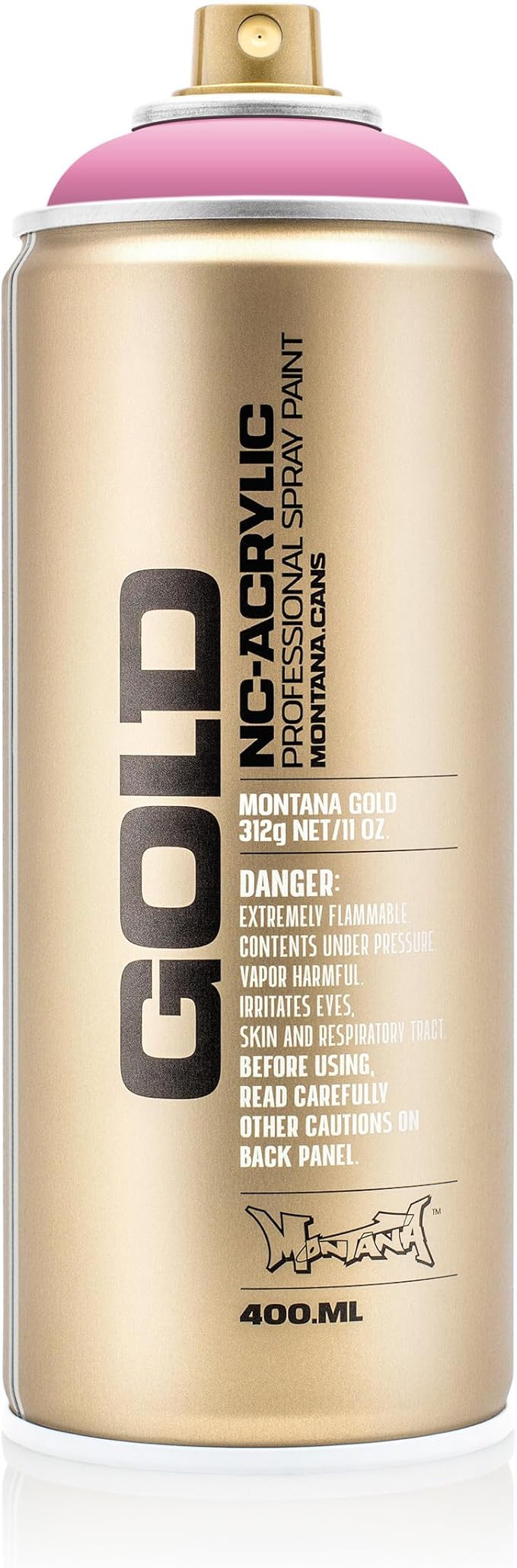 Montana Cans Montana GOLD 400 ml Color, Shock Pink Light Spray Paint,MXG-S4000, 13.5 Fl Oz (Pack ... | Amazon (US)