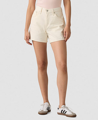 Levi's Women's Cotton Cinch-Waist Denim Shorts  - Macy's | Macy's