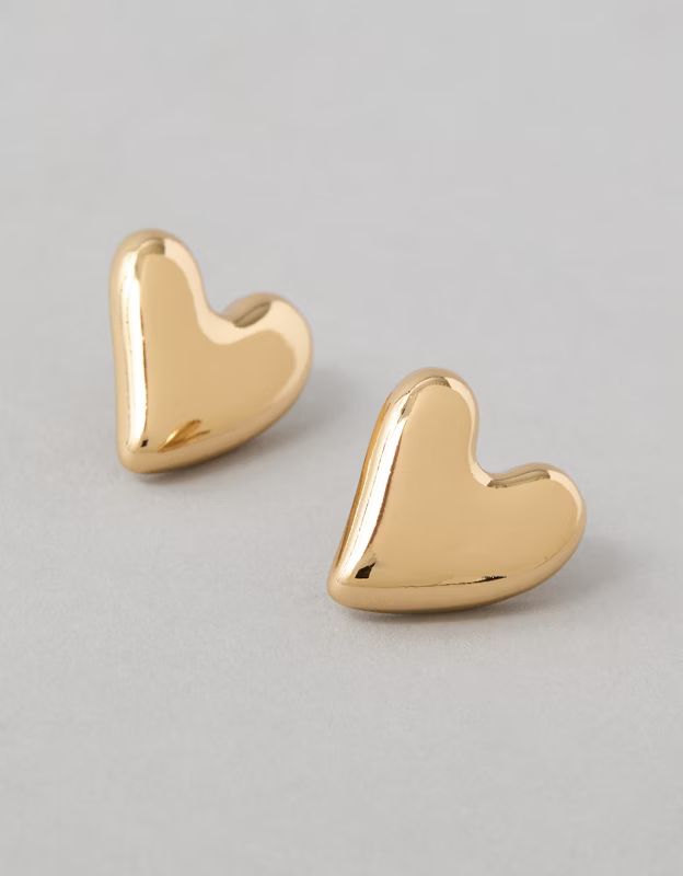 AE Heart Earrings | American Eagle Outfitters (US & CA)